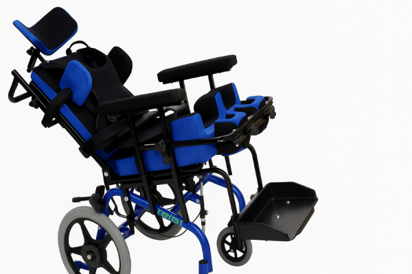 Cadeira de Rodas Adaptada Prisma Relax: Conforto e Postura com Tilt e Recline Cadeira de Rodas Adaptada Prisma Relax: Conforto e Postura com Tilt e Recline