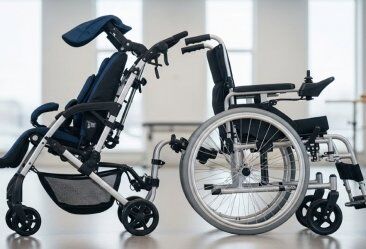 Qual a diferença entre Cadeira de Rodas Adaptada e Carrinho Postural?