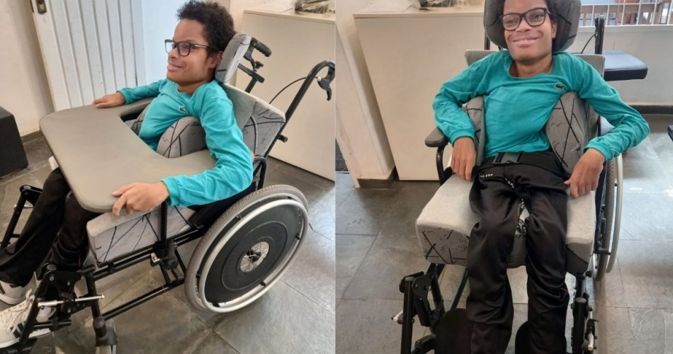 Cadeira de Rodas Adaptada: O Caso do Vinicius com Paralisia Cerebral